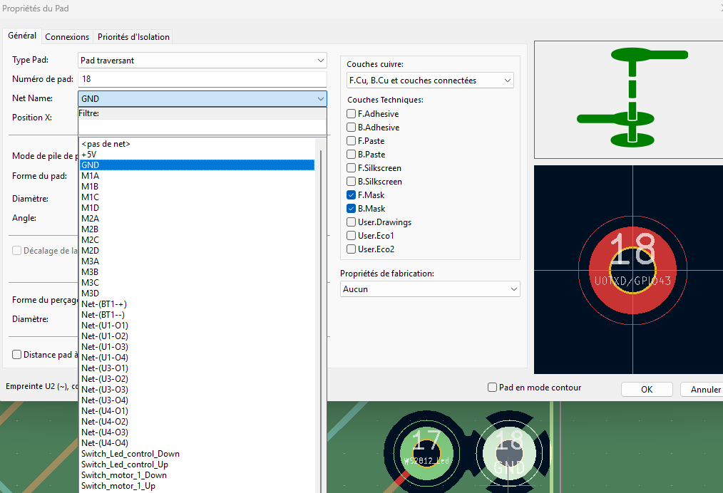 kicad layer interne pcb