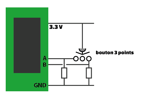 3 point switch buton pull down