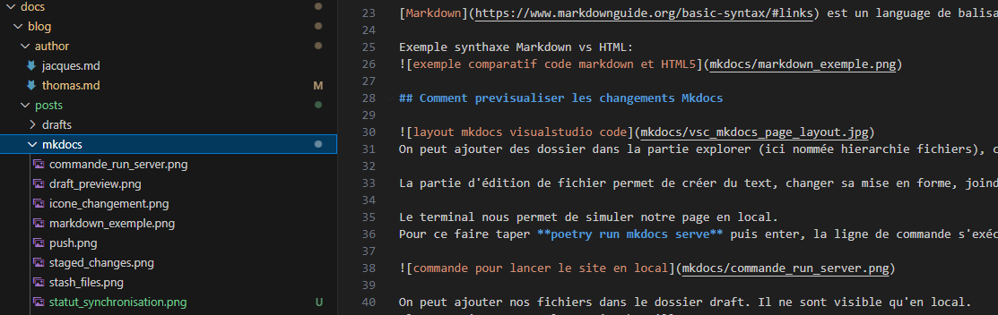 push to git