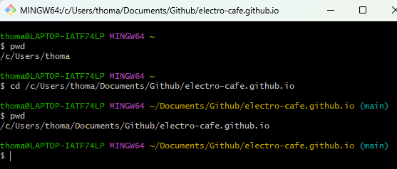 push to git